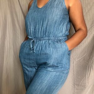 Denim jumpsuit